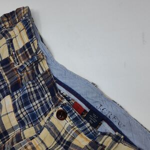 J. Crew Shorts Mens 36 Madras Plaid Patchwork Quilt Field Short Casual Preppy
